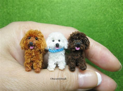 Micro Crochet Labradoodle Dog Amigurumi Dog Made To Order India ...