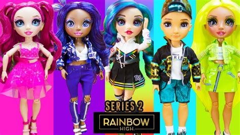 Rainbow High Series 2 Dolls FULL Collection! New BOY Doll, Krystal ...