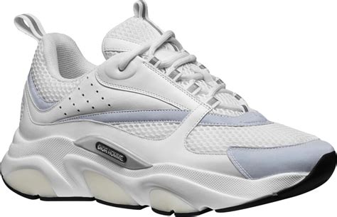 Dior White & Grey ‘B22’ Sneakers | Incorporated Style