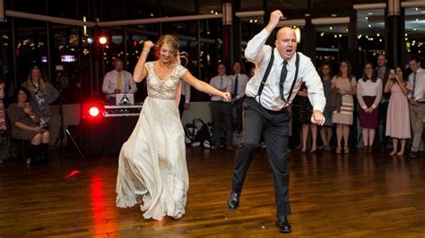 Dad and Daughter Perform Epic Wedding Dance Mashup - ABC News