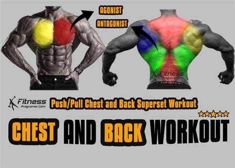 Push & Pull: Chest And Back Superset Workout