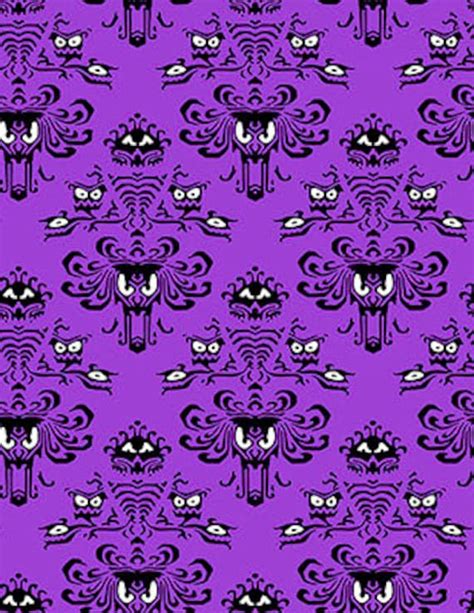 The Haunted Mansion Wallpaper Repeating Pattern Digital File - Etsy