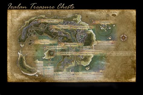 Ixalan Treasure Chest Map : r/magicTCG