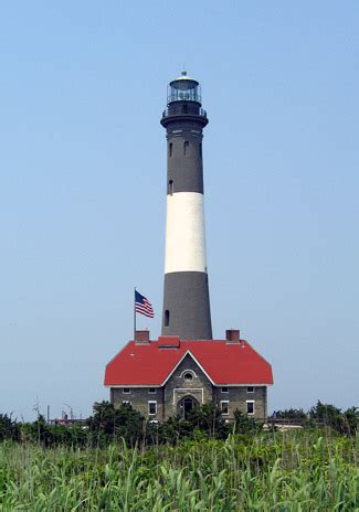 Fire Island Lighthouse, New York at Lighthousefriends.com