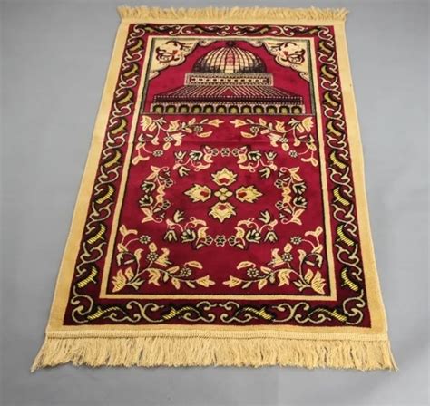 New Islamic Muslim Prayer Mat Blanket Salat Musallah Prayer Rug Tapis ...