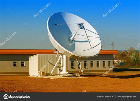 Motorised Satellite Dish Installation ⬇ Stock Photo, Image by ...