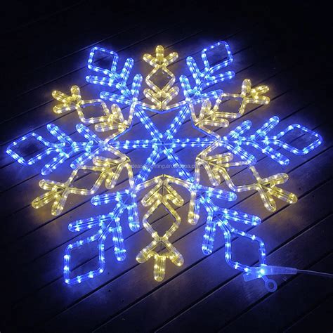 Outdoor Christmas Decorations Lighted Snowflake Light - Buy Christmas Snowflake Lights,Lighted ...