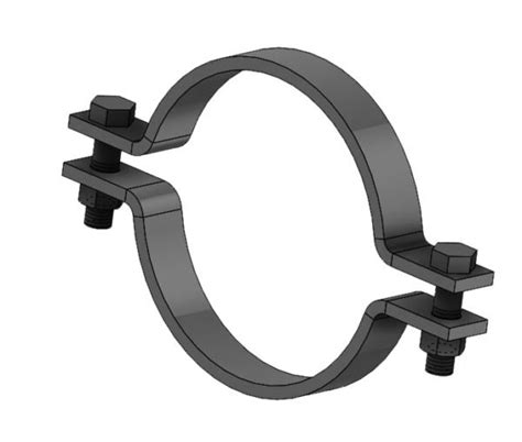 Fig. 212 Standard Steel Pipe Clamp - Empire Industries