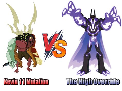 Ben 10 (Classic vs Reboot) Kevin 11 Mutation vs The High Override | VS ...