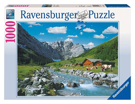 Ravensburger – 1000 piece jigsaw puzzle: Karwendel Mountains, Austria – TopToy