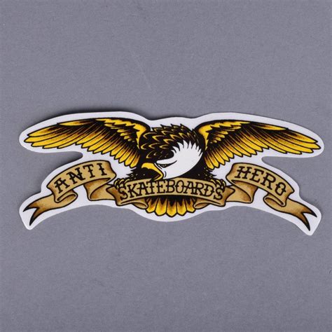 Antihero Skateboards Anti Hero Eagle Small Skateboard Sticker - ACCESSORIES from Native Skate ...