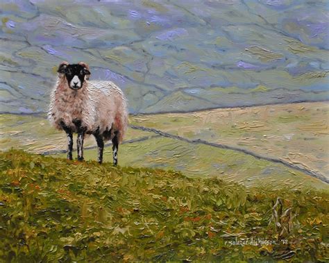 Rita Salazar Dickerson: Painting Sheep II: Completed