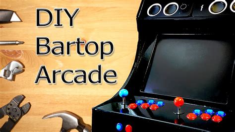 DIY Bartop Arcade (Templates included !) - YouTube