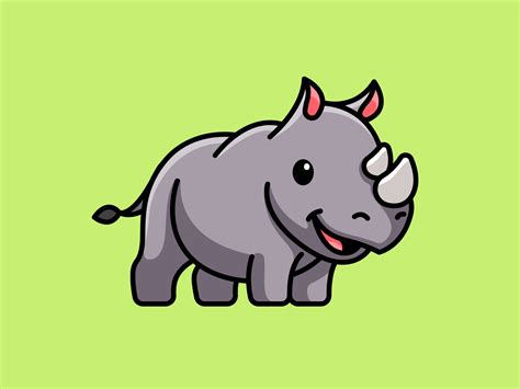 Rhino by Alfrey Davilla | vaneltia on Dribbble