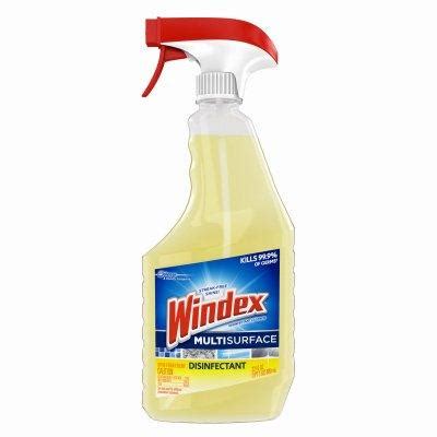 SC Johnson Windex Multi-Surface Disinfectant Cleaner, 23-oz ...