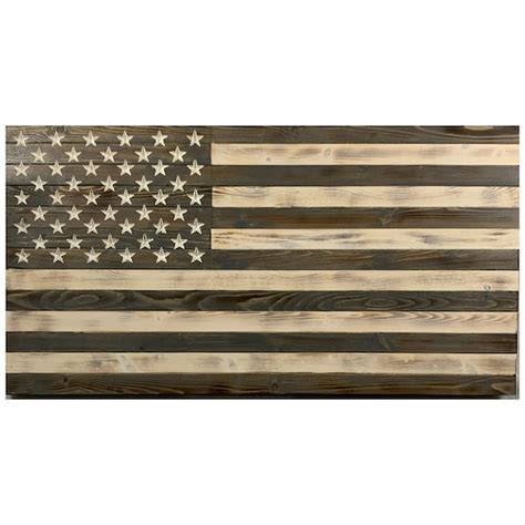 Wooden American Flag Wall Art - Etsy