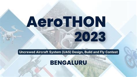 AeroTHON 2023: UAV / Drone Design Competition 2023