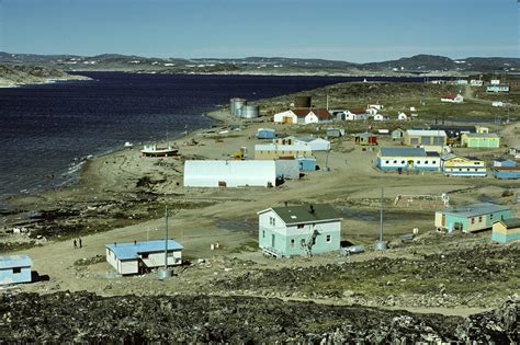 Inuit community of Cape Dorset in 1975 | Cape Dorset is a go… | Flickr