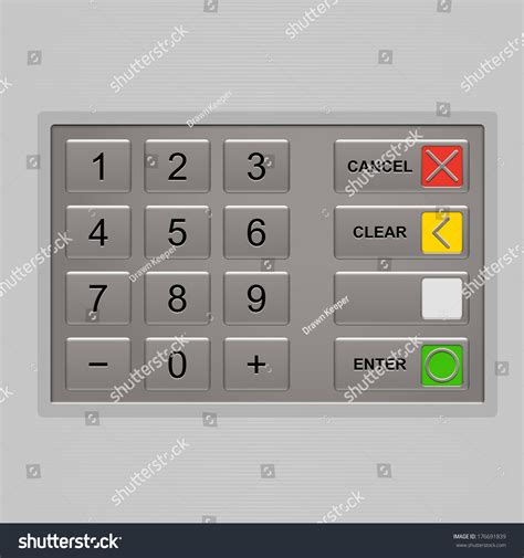 12,185 Atm_keypad Images, Stock Photos & Vectors | Shutterstock