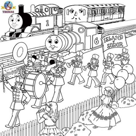 The Little Engine That Could Free Coloring Pages - Coloring Home