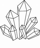 Rocks Gems And Minerals Coloring Pages Sketch Page sketch template