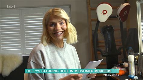 Watch: Behind the scenes on Holly Willoughby's Midsomer Murders ...