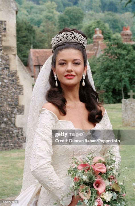 Welsh actress Catherine Zeta-Jones as Mariette in the TV series "The ...