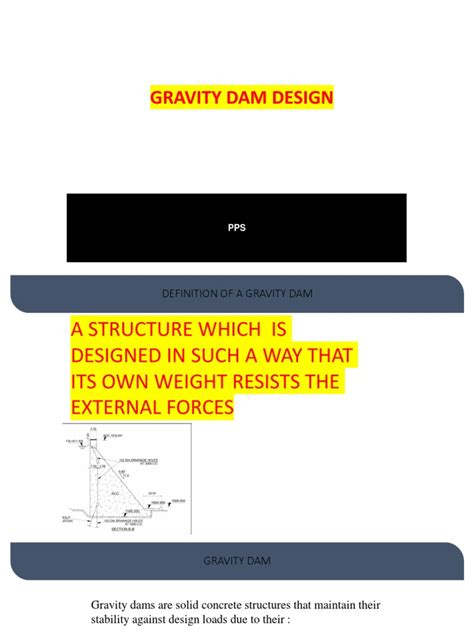 Simple Gravity Dam Design | PDF | Violence