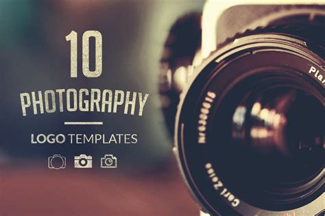 10 Photography Logo Templates | Creative Illustrator Templates ~ Creative Market