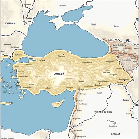 Turkey Map Details | Stable Diffusion Online