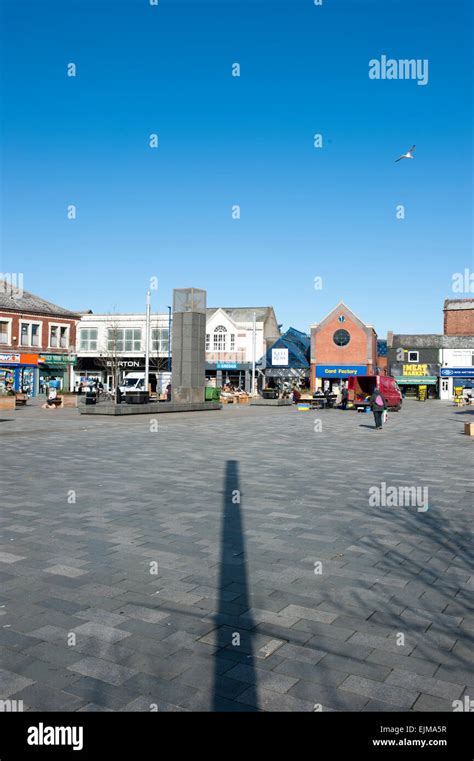 Blyth Town Centre Stock Photo - Alamy