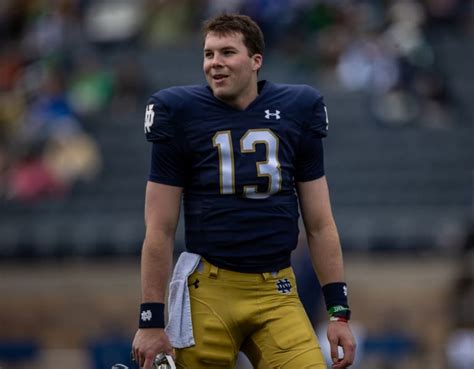 Notre Dame QB Riley Leonard Fully Healed and Ready to Lead the Fight for Starting Position - BVM ...