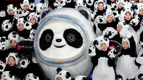 2022 Winter Olympics mascots for Beijing unveiled as panda and Chinese lantern | Olympics News ...