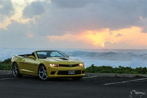 Yellow Chevrolet Camaro convertible, Chevrolet, Chevrolet Camaro Bumblebee, Chevrolet Camaro SS ...