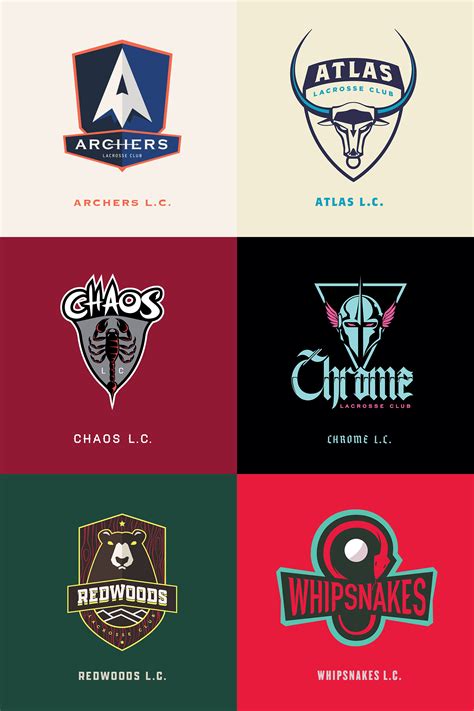 Brand New: New Logo and Identity for Premiere Lacrosse League (and Teams) by We Are Bill