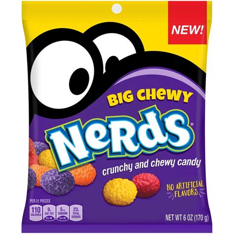 NERDS Big Chewy Candy 6 oz. Bag - Walmart.com