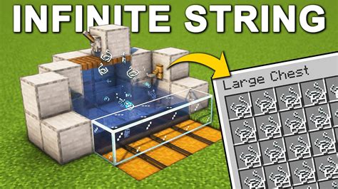 INFINITE String Farm in Minecraft 1.21 (GLITCH) - YouTube