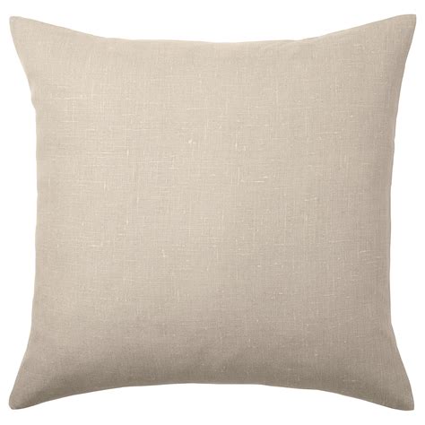 AINA cushion cover, beige, 20x20" - IKEA