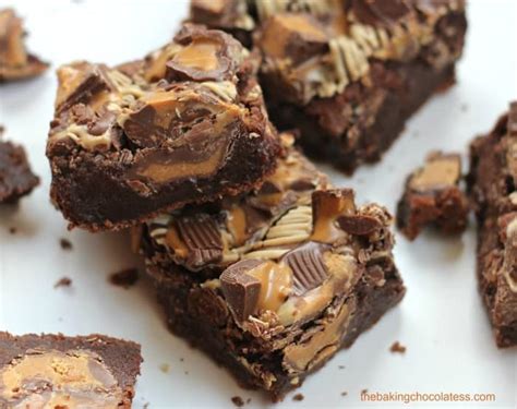 OMG Peanut Butter Cup Brownies - The Baking ChocolaTess
