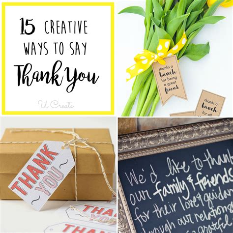 15 Creative Ways to Say Thank You