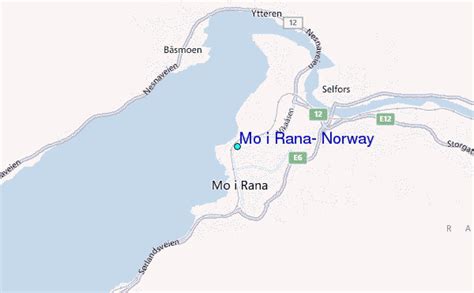 Mo i Rana, Norway Tide Station Location Guide