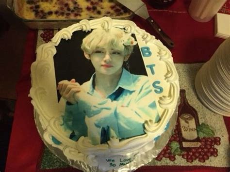 Taehyung Birthday Cake! | Kim Taehyung Amino