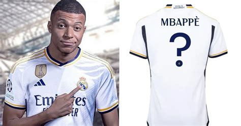 Mbappe's jersey number at Real Madrid next season revealed - Football ...