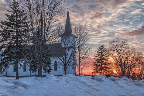 Church Sunset Photograph by Sue Matsunaga - Pixels