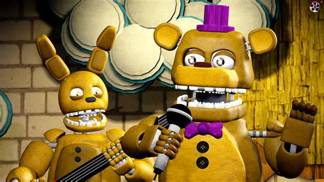 Fredbear and Spring Bonnie by DANJ16 on DeviantArt