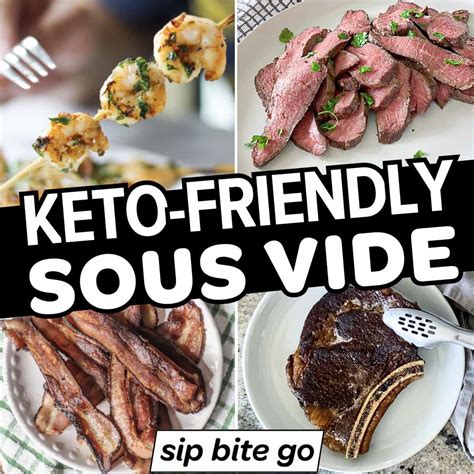 33+ Keto Sous Vide Recipes For Low Carb Diets - Sip Bite Go