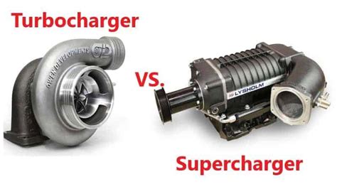 Supercharger vs. Turbocharger: What are the Differences? – Rx Mechanic