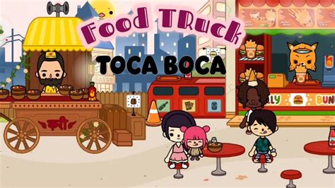 food truck toca boca, asyik lo.. makanannya lezat lezat - YouTube