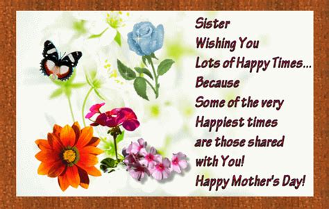 Happy Mothers Day Sister Quotes. QuotesGram