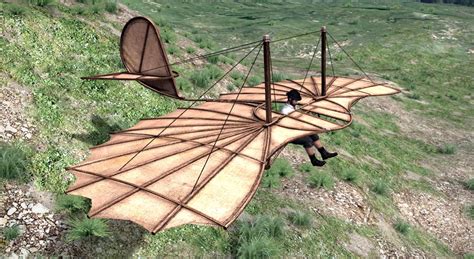 Otto Lilienthal’s glider - 3D scene - Mozaik Digital Education and Learning